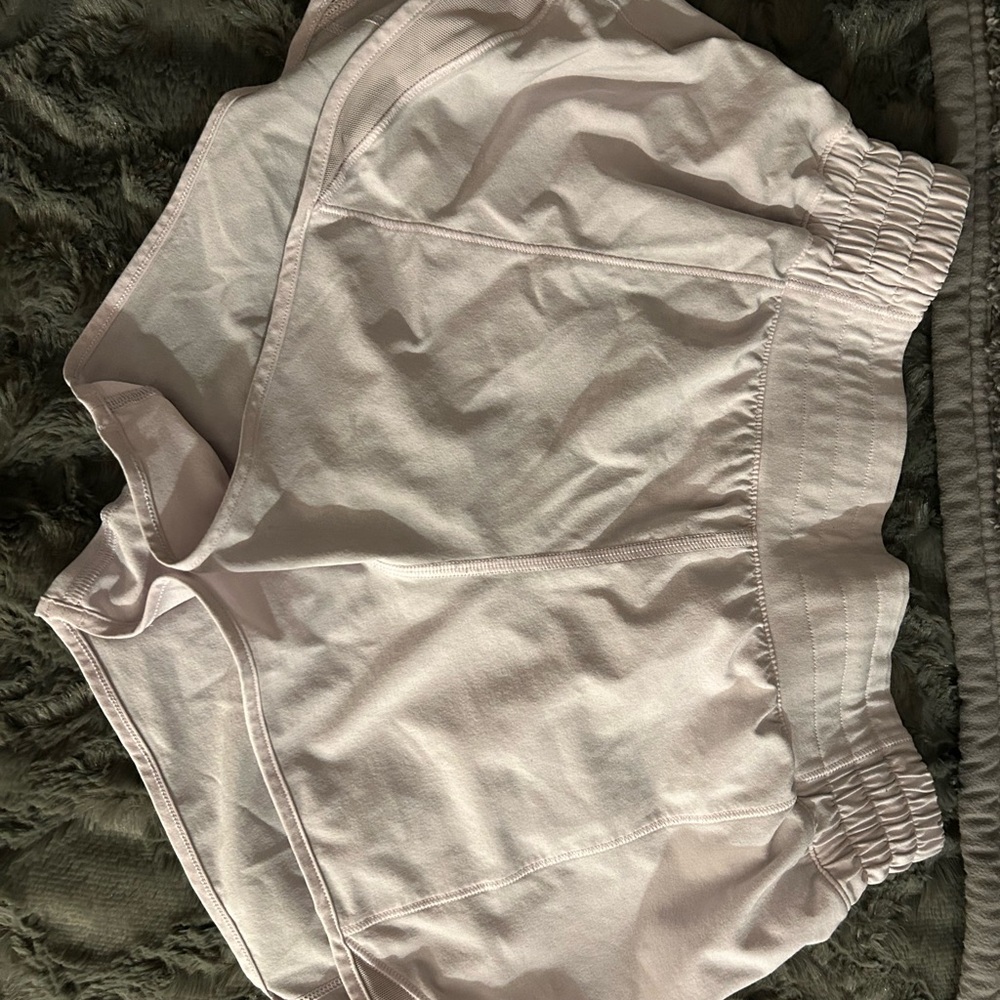 Lululemon Athletica Light Pink Athletic Shorts